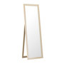 Voir la diapositive 1 : Paris Prix Miroir Design sur Pied  Sebring  170cm Naturel