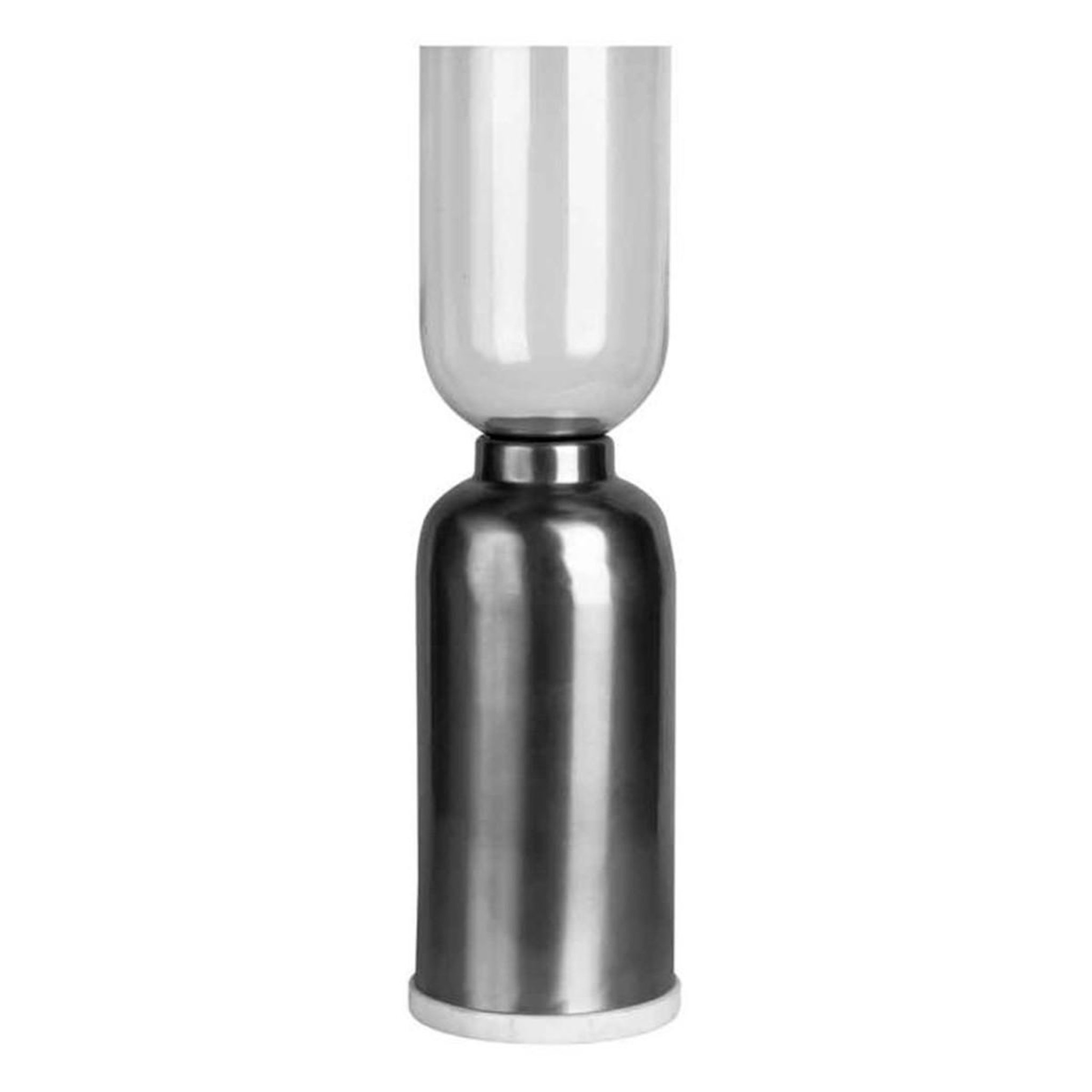 Paris Prix Bougeoir de Sol Rond Design  Shyam  63cm Noir