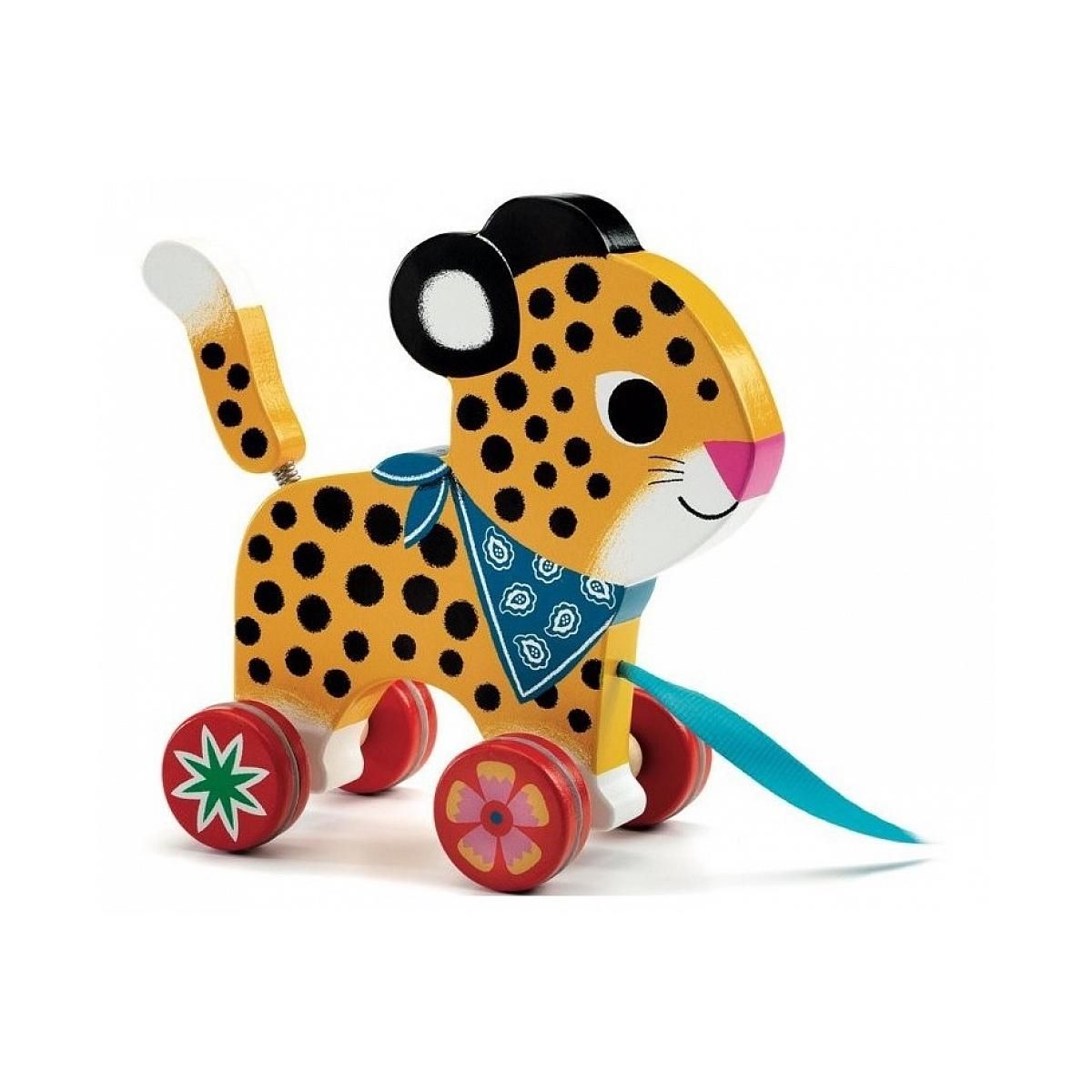 Djeco Jouets a tirer Greta le tigre