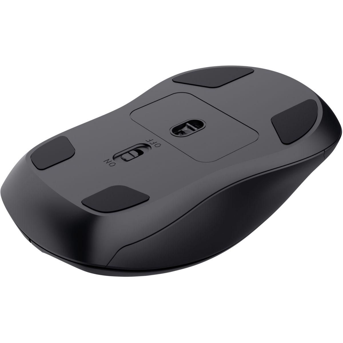 Trust Souris sans fil FERRO HyperWheel Noire