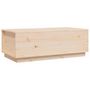 Voir la diapositive 2 : VIDAXL Table basse 100x50x35 cm Bois massif de pin