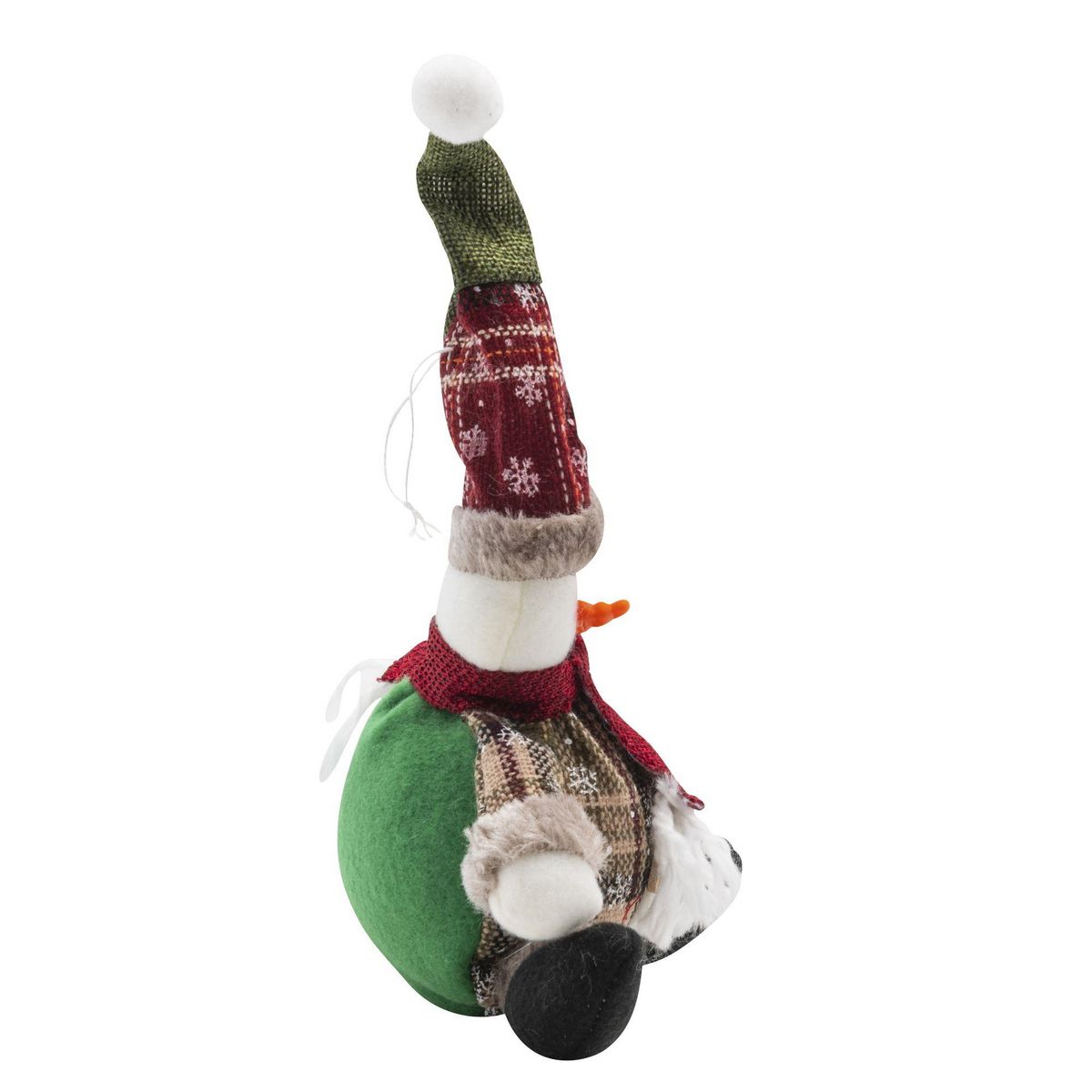 WERKAPRO Peluche assise bonhomme de neige 25cm