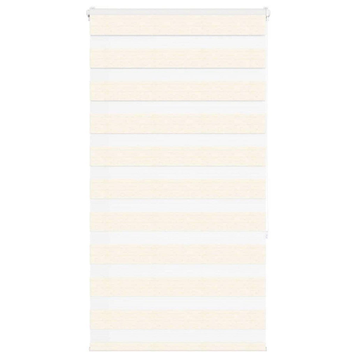 VIDAXL Store zebre beige marbre largeur du tissu 75,9 cm polyester