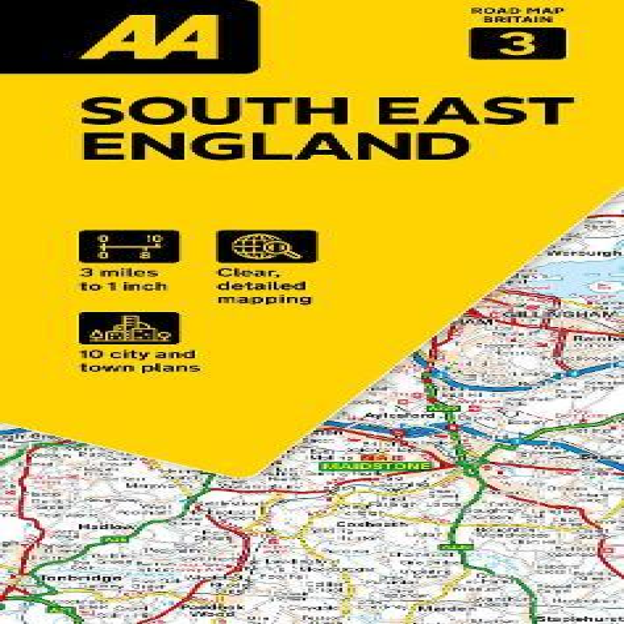 LIVRES AA Road Map South East England