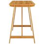Voir la diapositive 5 : VIDAXL Ensemble de bar de jardin avec coussins 5 pcs Noir