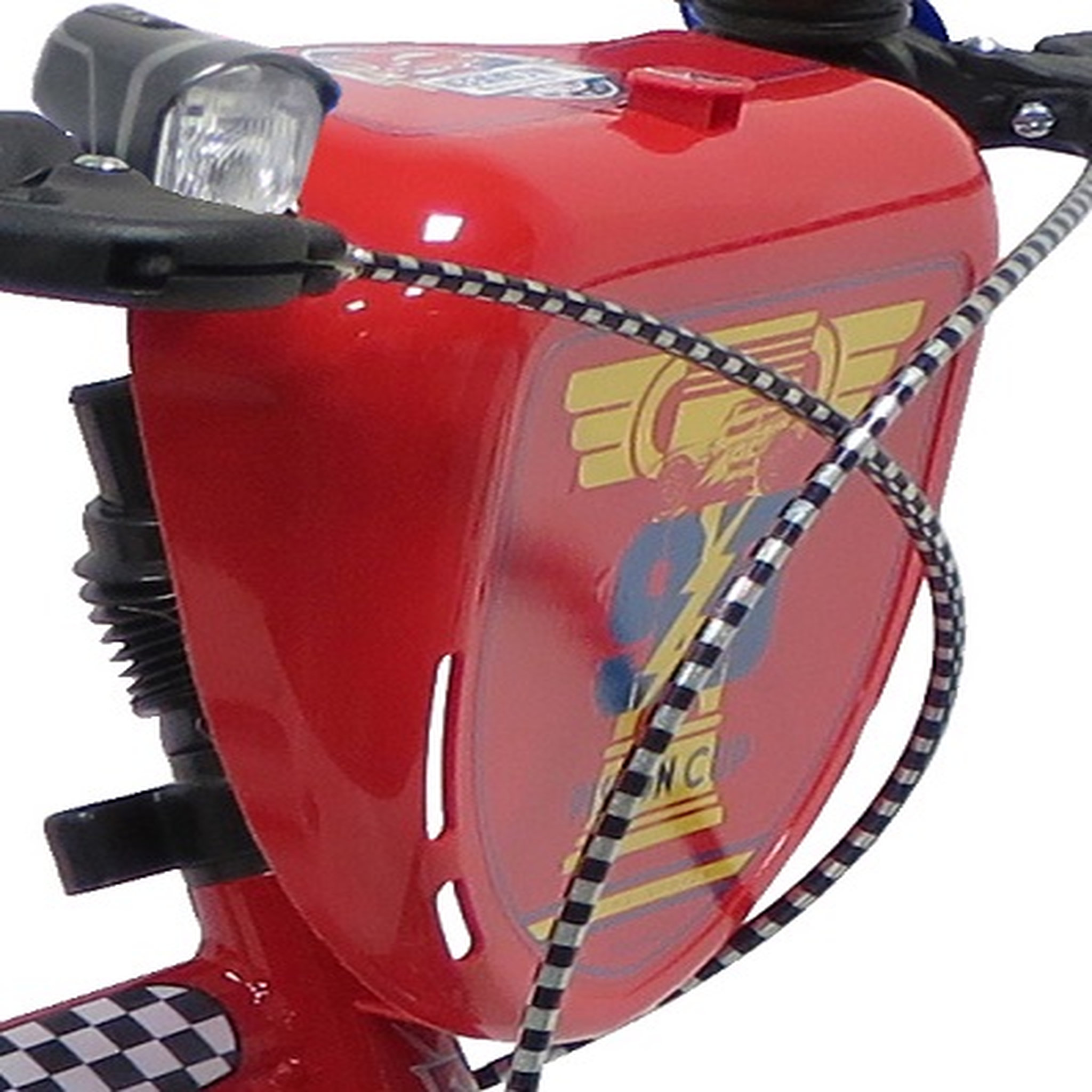 Voir la diapositive 3 : CARS Vélo 14 pouces - Cars + casque 