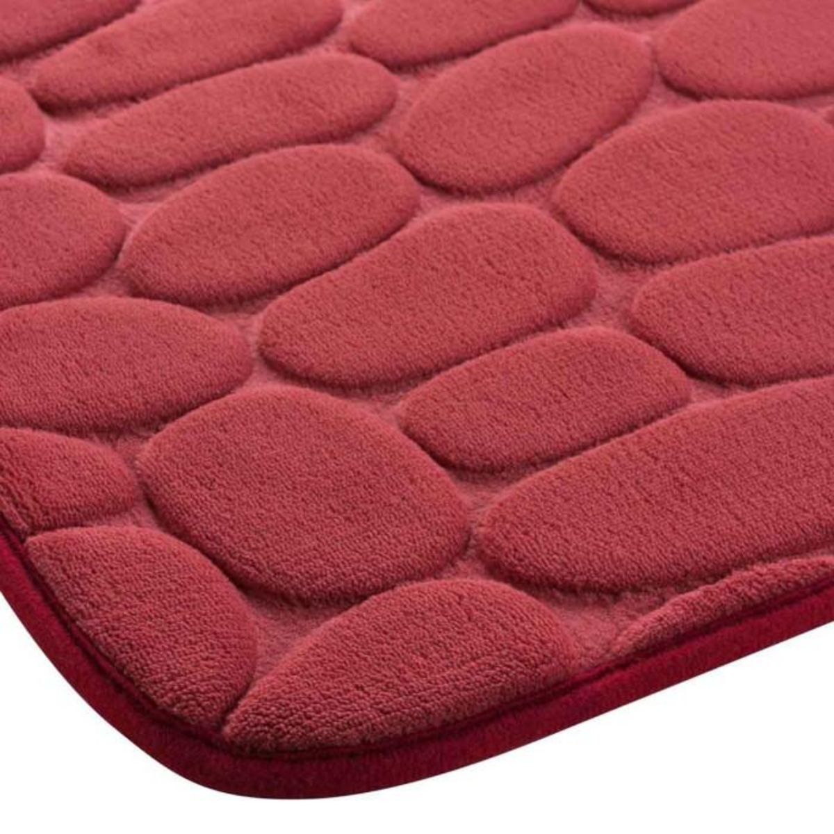 Paris Prix Tapis de Bain  Ricochet  40x60cm Framboise