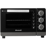 BRANDT Four chaleur tournante 26l 1500w noir - fc265mb