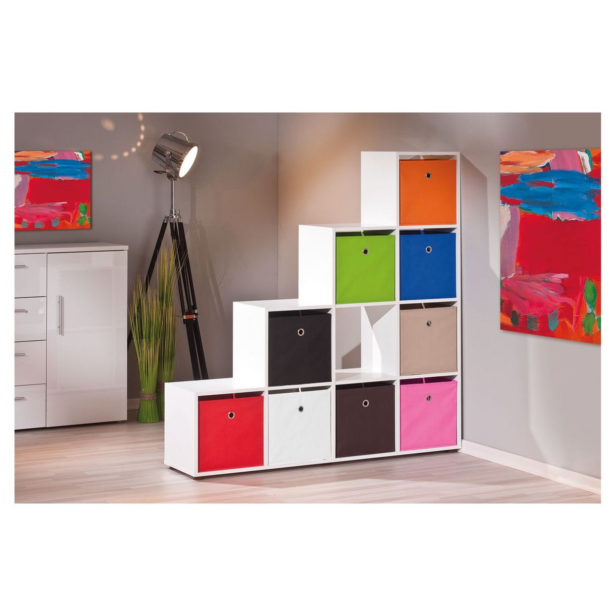 Meuble séparateur 10 cases L139cm ORLANDO