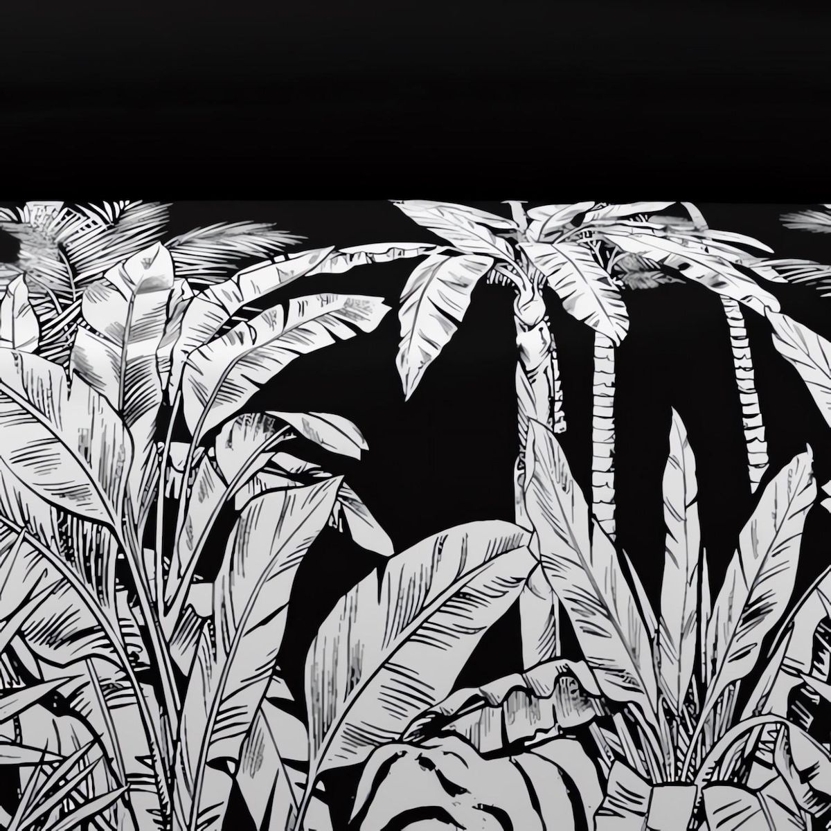 SOLEIL D'OCRE Parure housse de couette en coton 57 fils TIGRE, par Soleil d'ocre