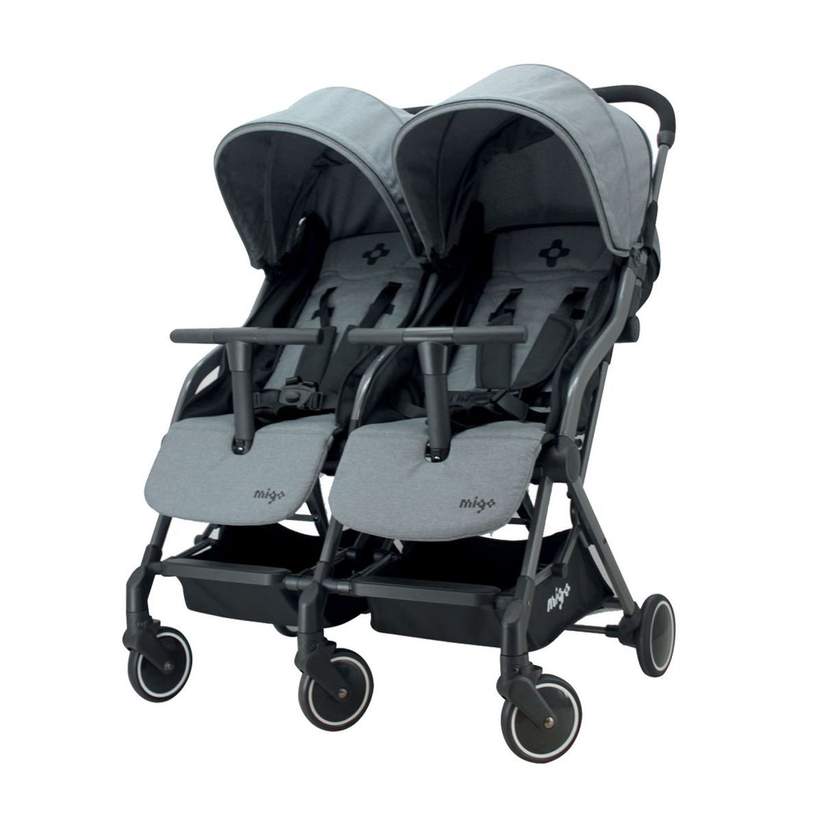 NANIA Poussette double GAYA TWIN  Migo