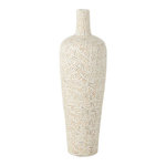 Paris Prix Vase Déco en Ciment  Lauwra  80cm Blanc