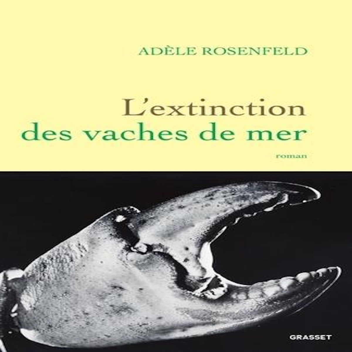 L'EXTINCTION DES VACHES DE MER, Rosenfeld Adèle