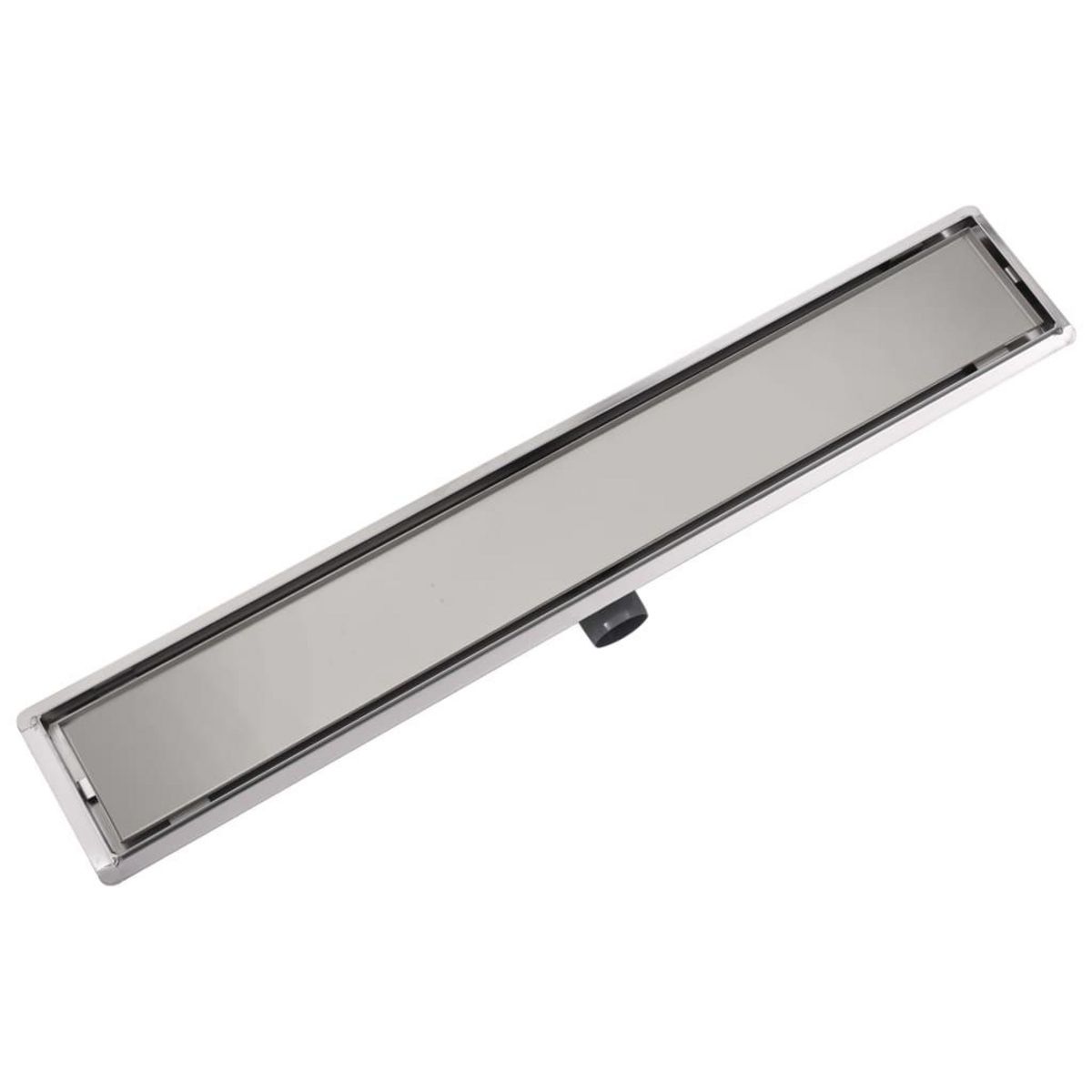 VIDAXL Drain de douche lineaire 830 x 140mm Acier inoxydable