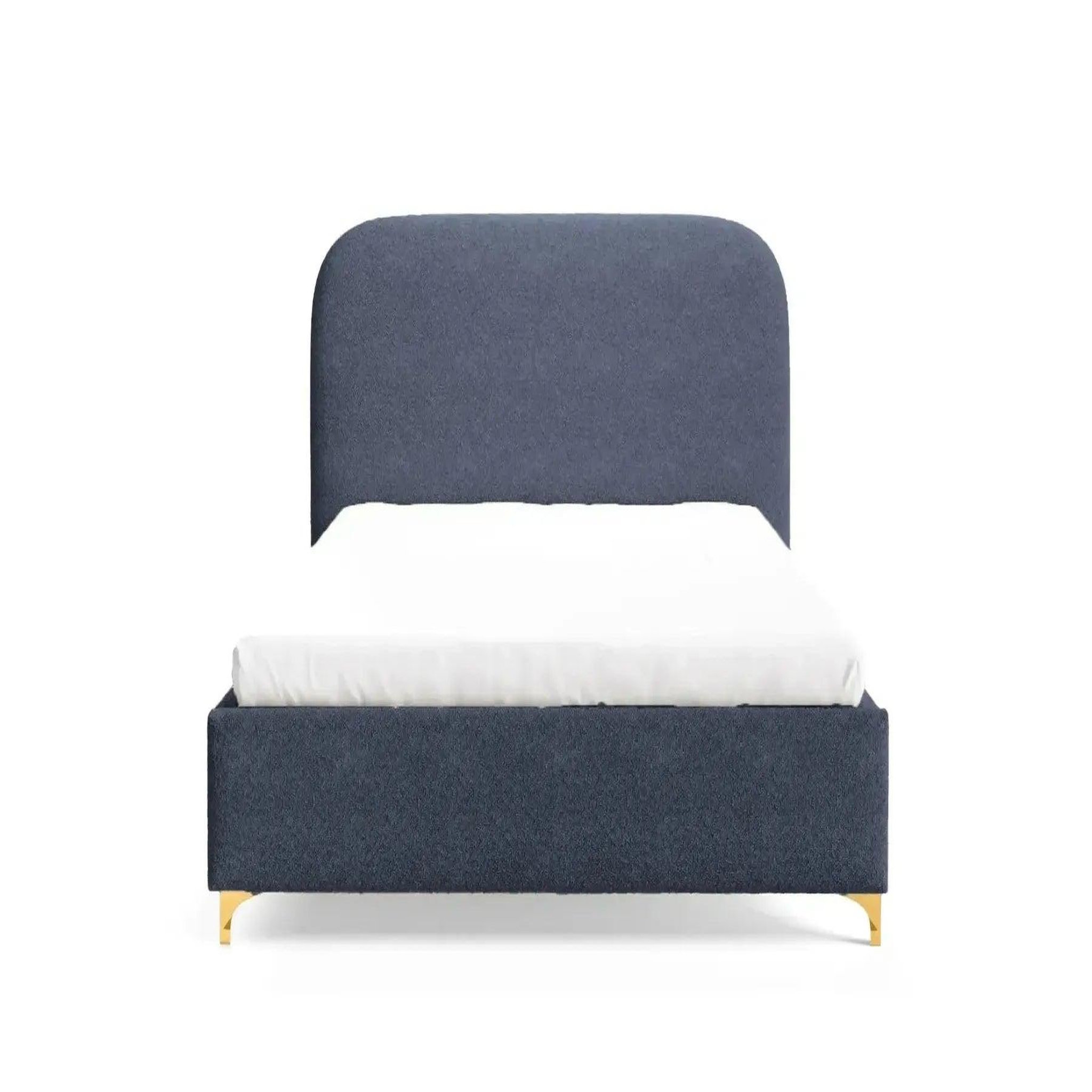 Voir la diapositive 1 : CASANOVA PARIS Charlotte - lit coffre tissu chenille