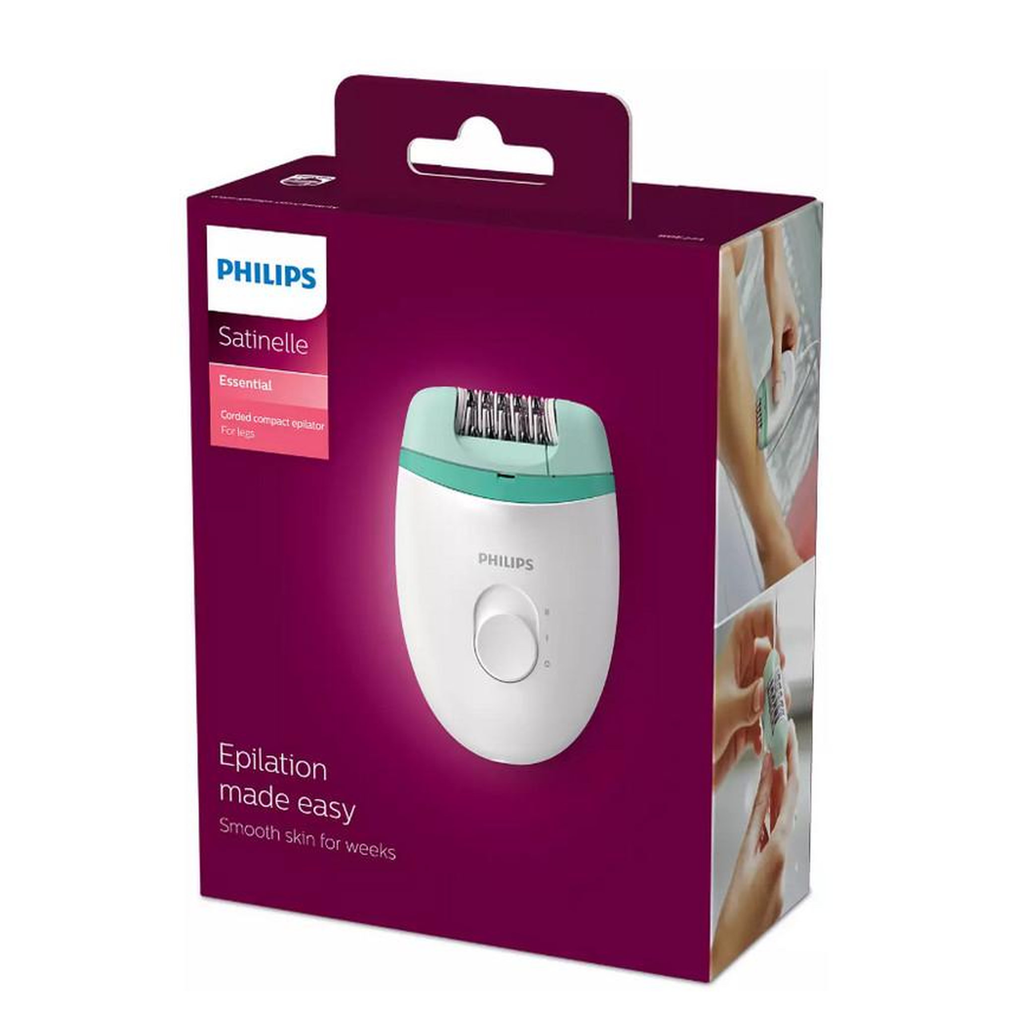 Voir la diapositive 4 : Philips Epilateur secteur - bre224/00