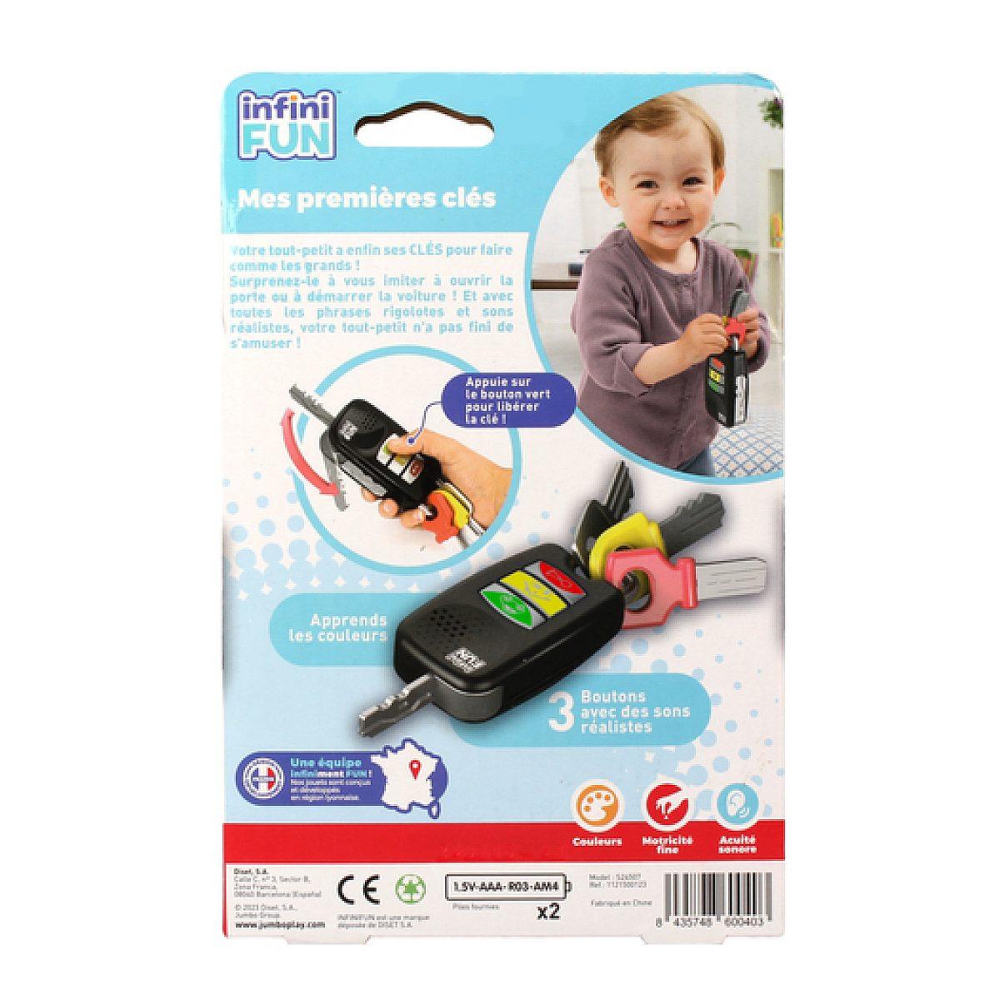 Voir la diapositive 2 : TF1 Games Jouets d imitation Cles electronique