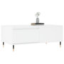Voir la diapositive 4 : VIDAXL Table basse Blanc 90x50x36,5 cm Bois d'ingenierie