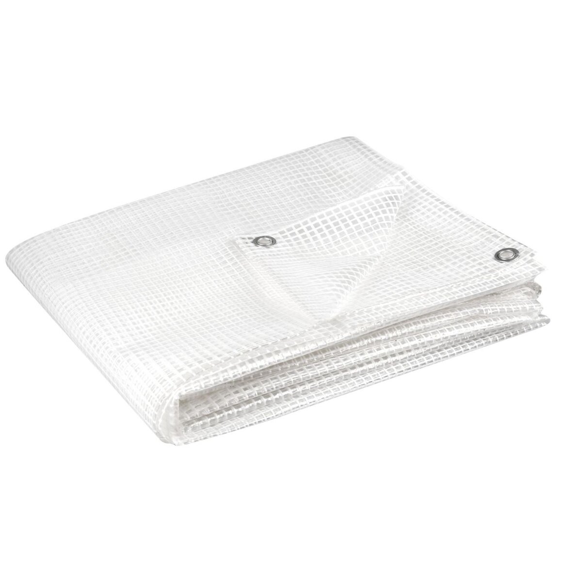 Bâche armée de protection - Blanc - 2x3m