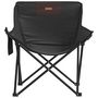 Voir la diapositive 5 : VIDAXL Chaise de camping avec poche pliable lot de 2 noir