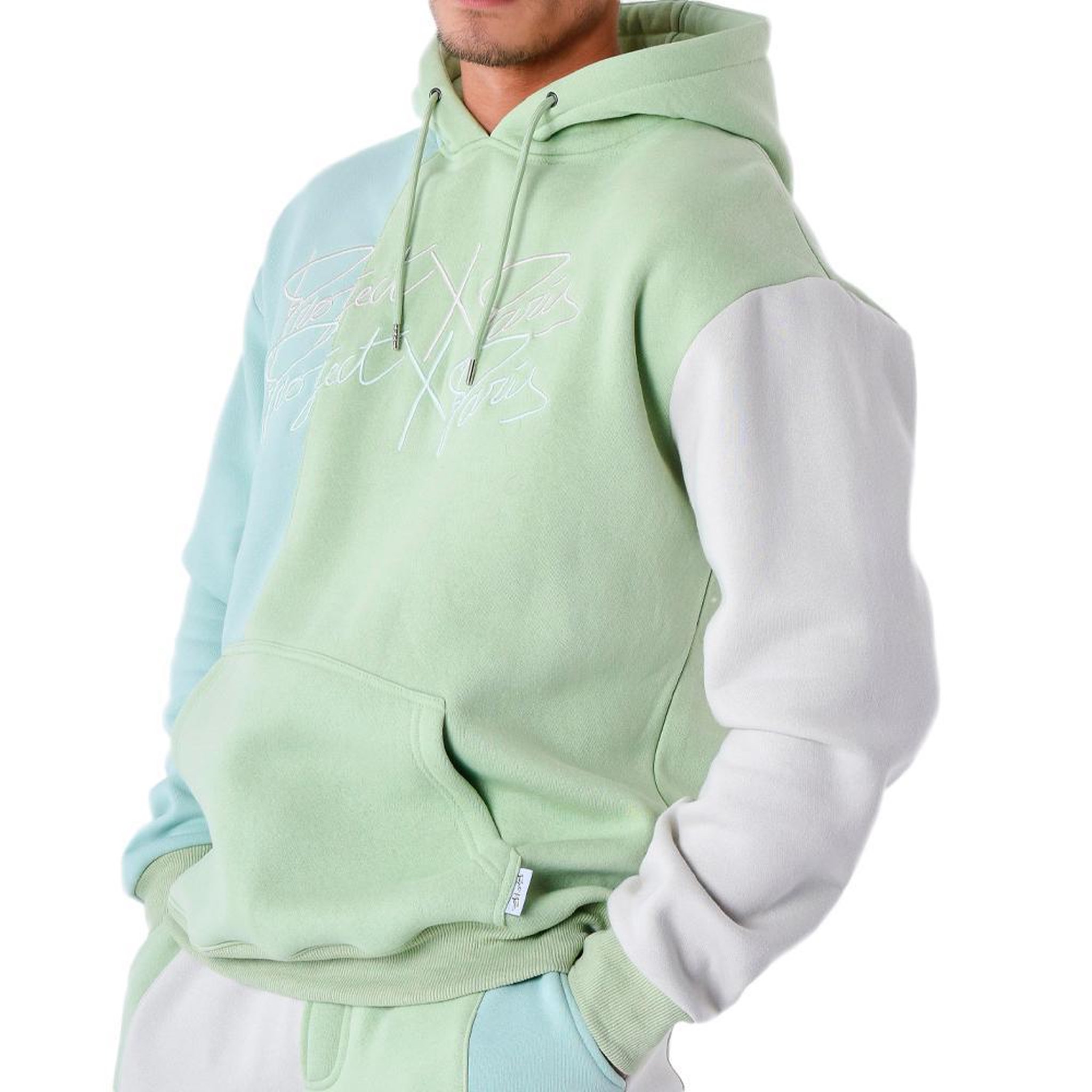 Project X Sweat à Capuche Vert Homme Project X Paris 2322022. Coloris disponibles : Vert