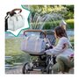 Voir la diapositive 5 : BADABULLE Badabulle Sac a langer Bowling - Grande Contenance 20L - Plan a langer et Attaches-poussette inclus, Gris