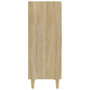 Voir la diapositive 4 : VIDAXL Buffet Chene sonoma 70x34x90 cm Bois d'ingenierie