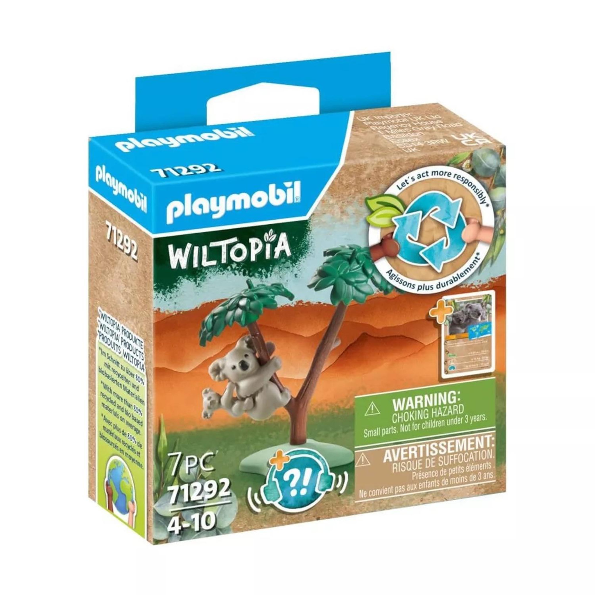 PLAYMOBIL Wiltopia Koala et bébé