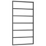 Voir la diapositive 5 : VIDAXL Porte coulissante kit de quincaillerie noir 102x205cm verre ESG