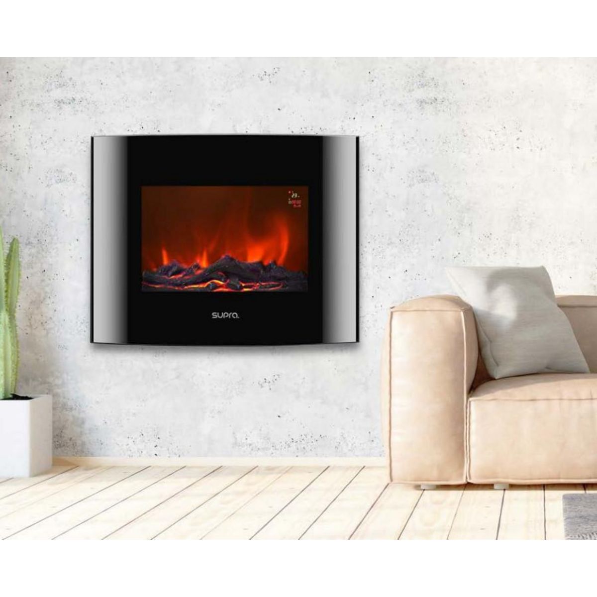 Supra Cheminée électrique 2000w - luneo-2000
