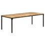 Voir la diapositive 1 : VIDAXL Table de salle a manger 220x100x76 cm Bois de manguier brut