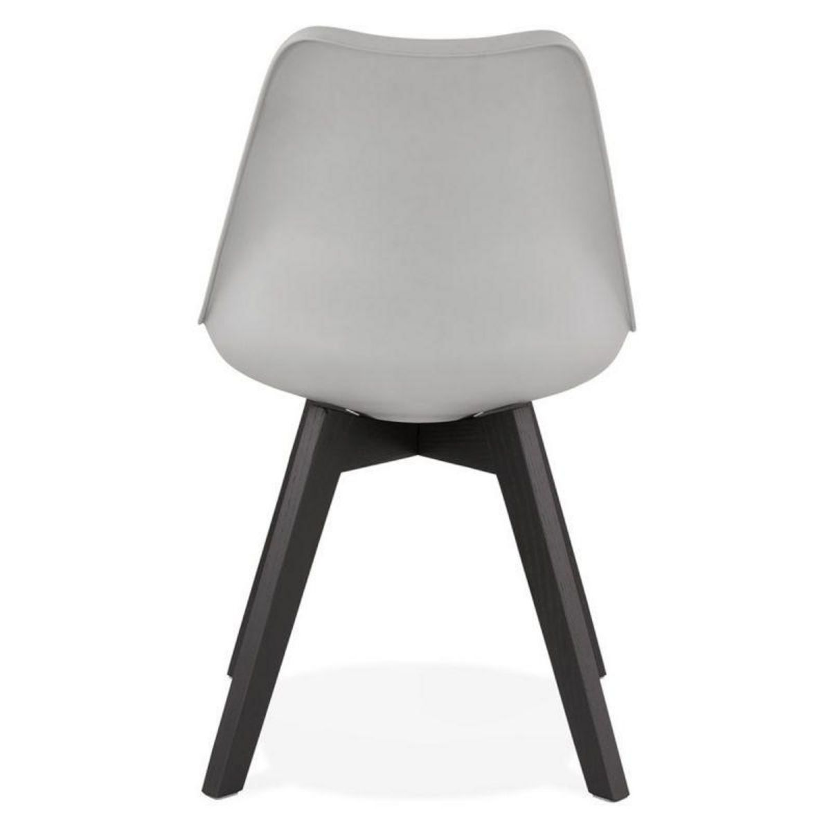 Paris Prix Chaise Design  Toledo  82cm Gris & Noir