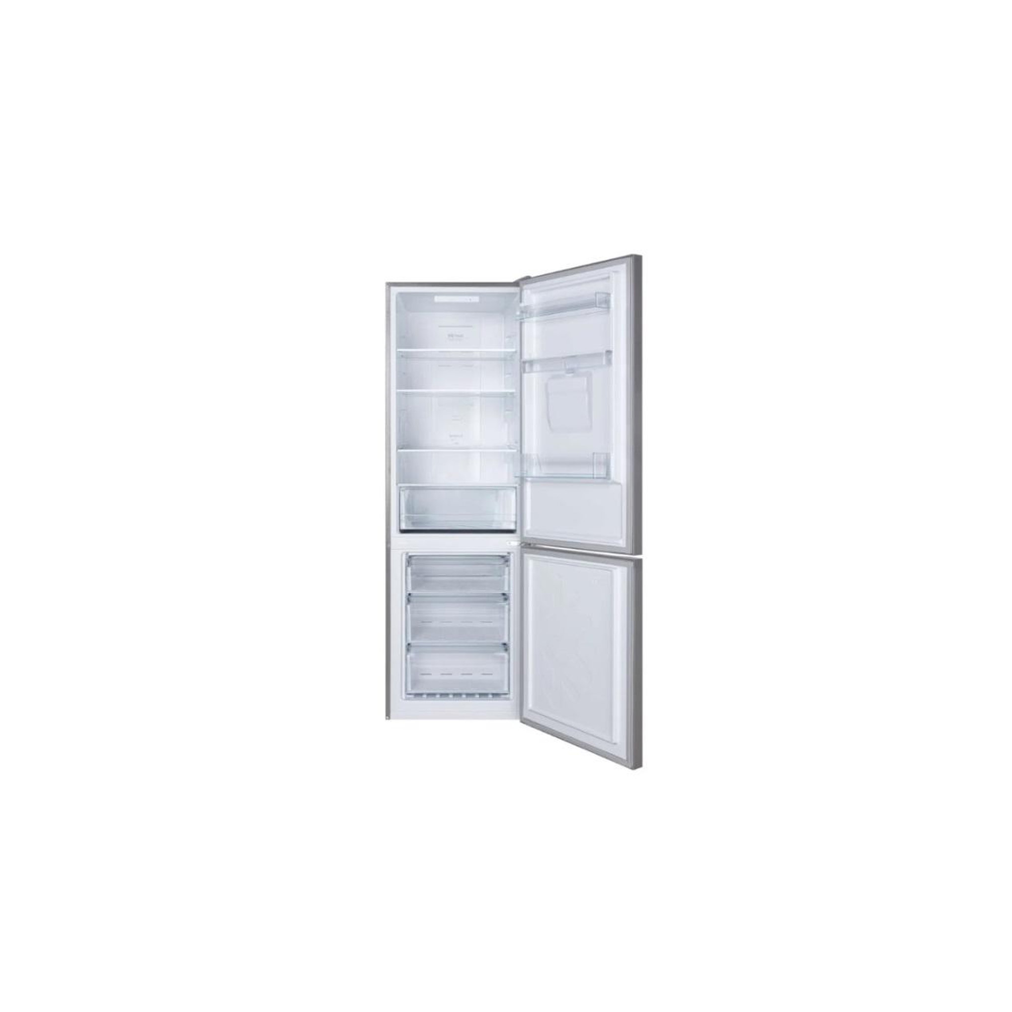 Voir la diapositive 3 : Amica Réfrigérateur combiné 185.5cm 322l inox - afn8322dx