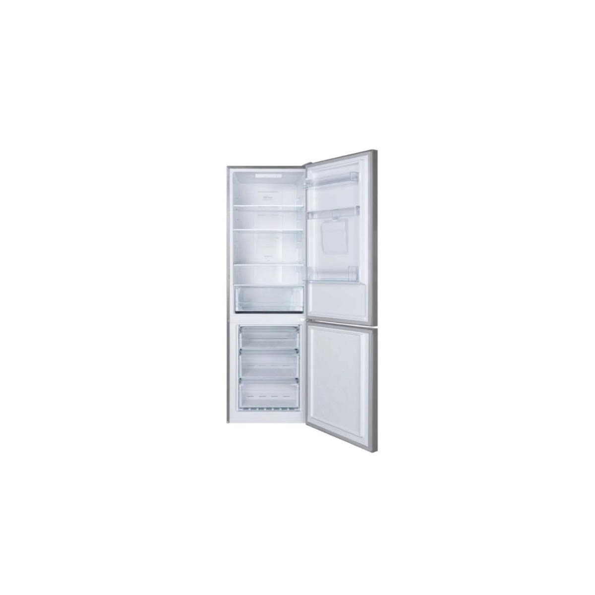 Amica Réfrigérateur combiné 185.5cm 322l inox - AFN8322DX