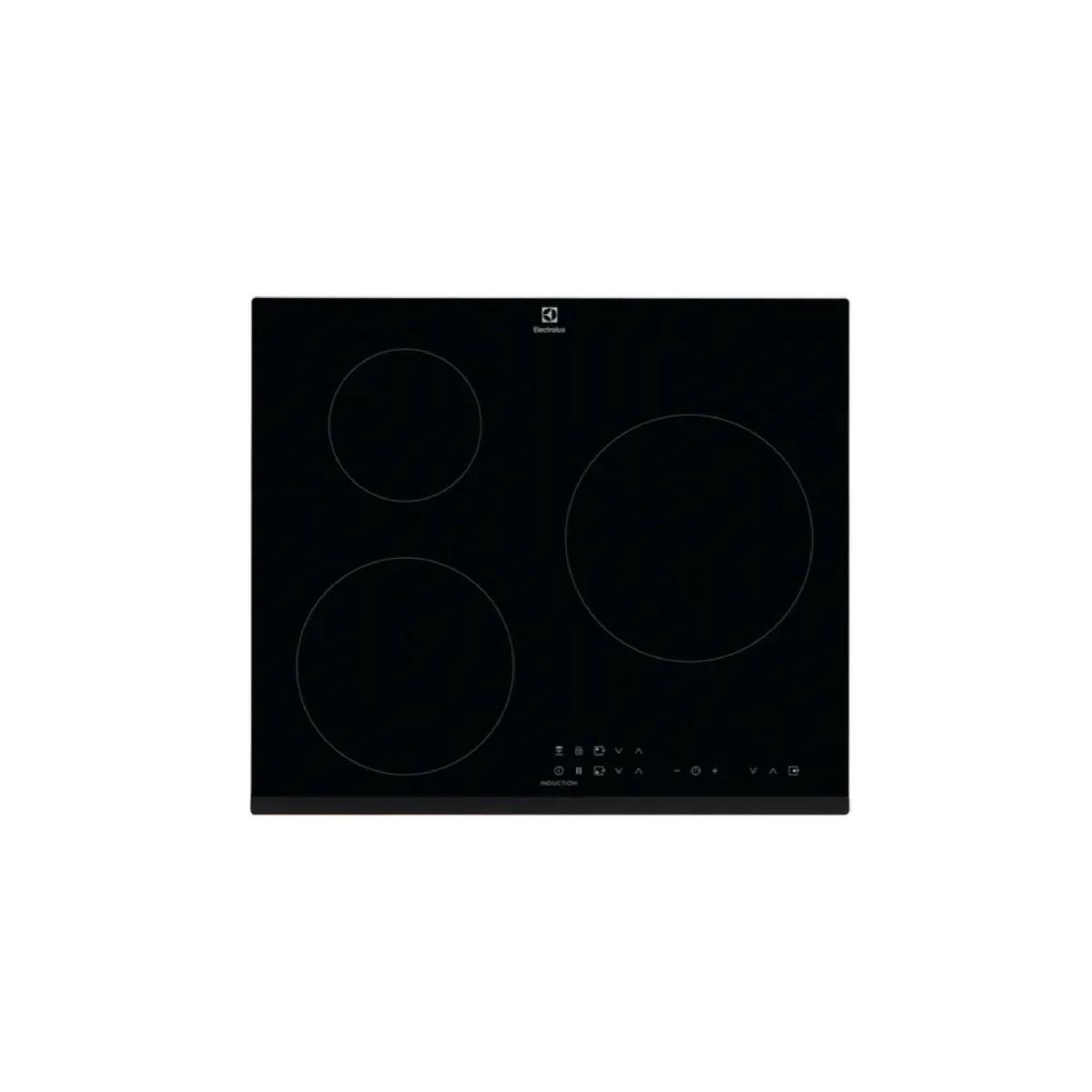 Voir la diapositive 1 : ELECTROLUX Table de cuisson induction 60cm 3 feux 7350kw noir - cit60330bk1
