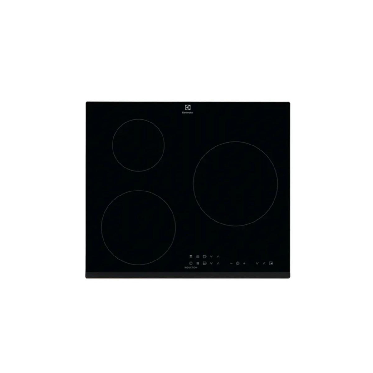 ELECTROLUX Table de cuisson induction 60cm 3 feux 7350kw noir - CIT60330BK1
