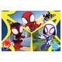 Voir la diapositive 2 : RAVENSBURGER Puzzles 2x24 p - les aventures de Spidey et ses amis