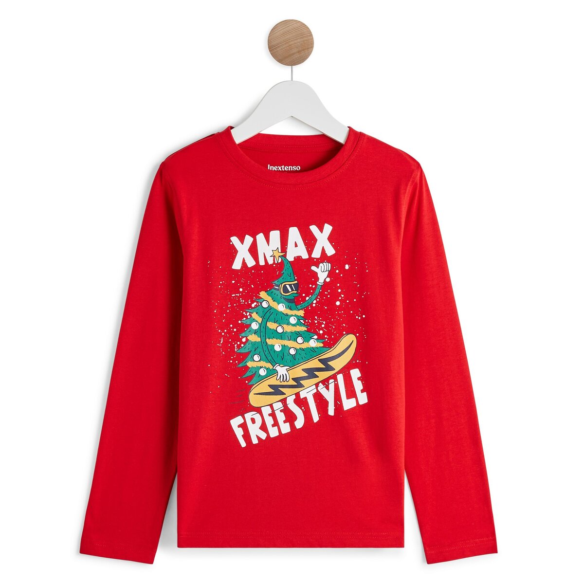 INEXTENSO T-shirt manches longues de noël garçon 