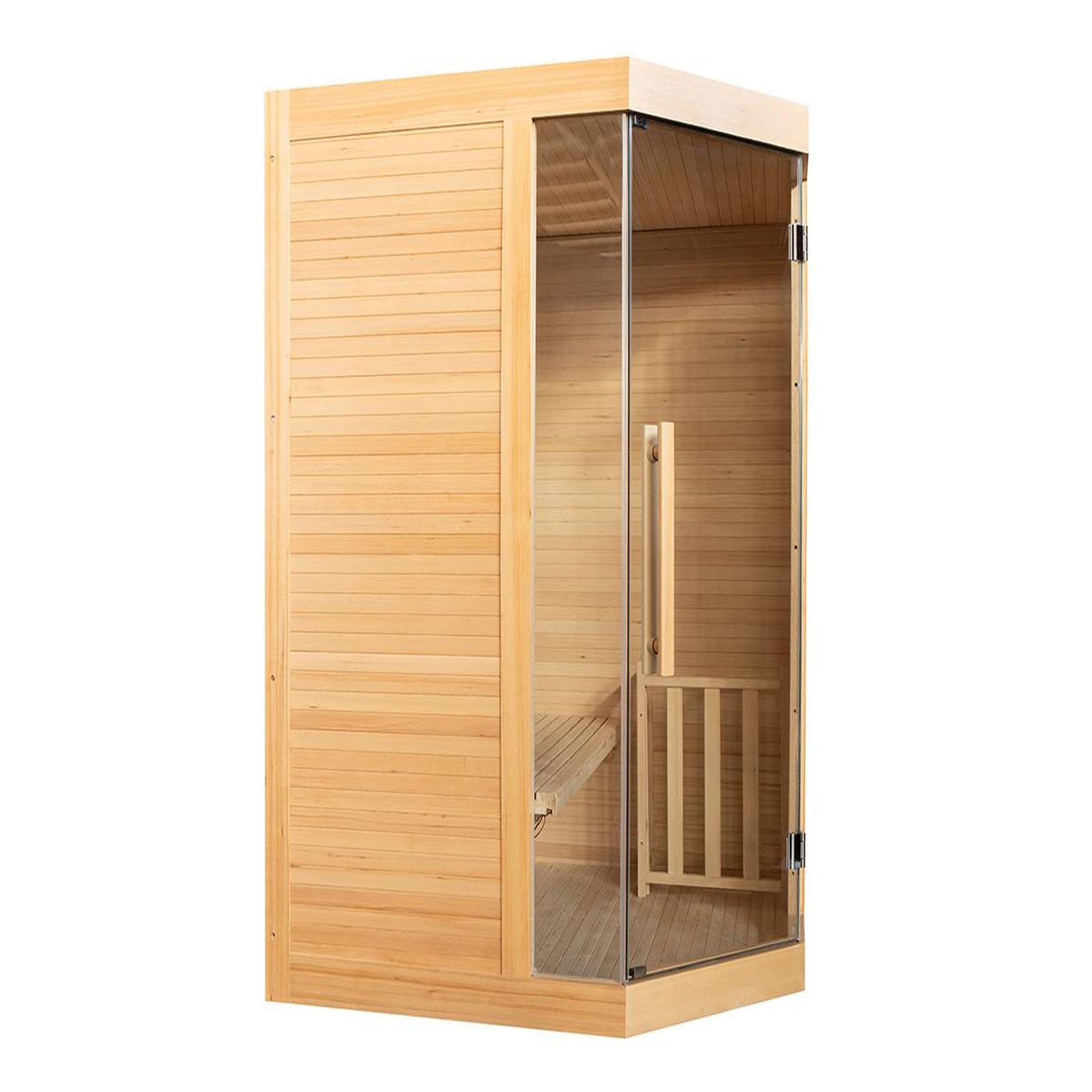 Voir la diapositive 3 : France Sauna Sauna traditionnel Sense 3 places angulaire - France Sauna