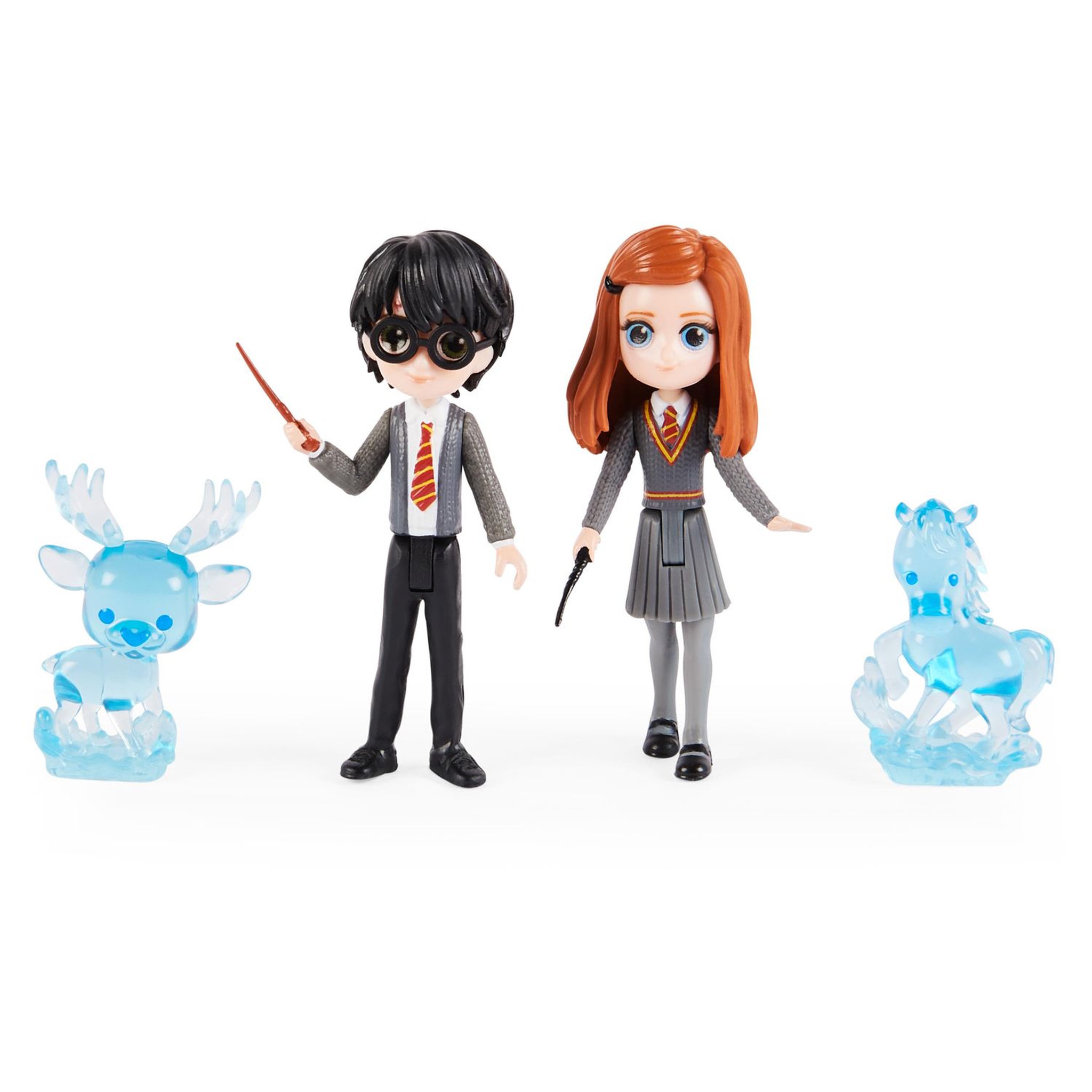 Voir la diapositive 1 : SPIN MASTER Multipack Patronus Magical Minis - Harry & Ginny - Wizarding World