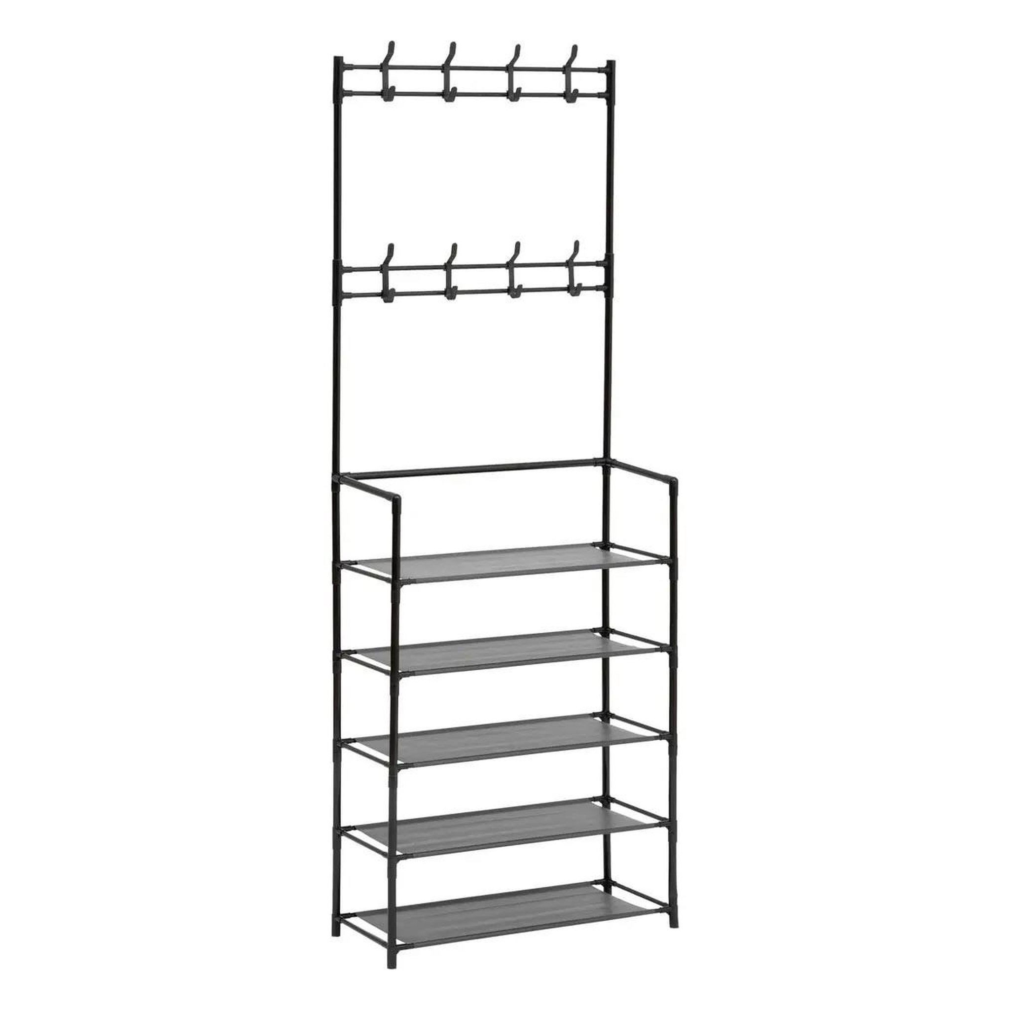 ATMOSPHERA Vestiaire d'entrée en métal  intissa  170cm noir