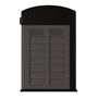 Voir la diapositive 6 : INTEC Cache Poubelles 2 portes Gris - Tri sélectif Extérieur - Abri Poubelle Design pour Terrasse et Jardin 1500L INTEC