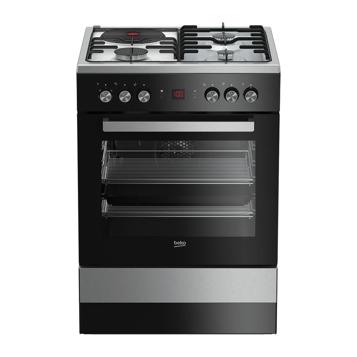 Beko Cuisinière mixte FSE63321DXCS