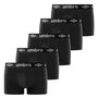 Voir la diapositive 1 : UMBRO Lot de 5 Boxers coton homme