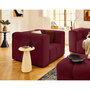 Voir la diapositive 1 : LISA DESIGN Suzano - fauteuil en tissu texturé