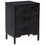 Voir la diapositive 3 : VIDAXL Tables de chevet 2 pcs Noir 40x30x55 cm Bois de pin massif