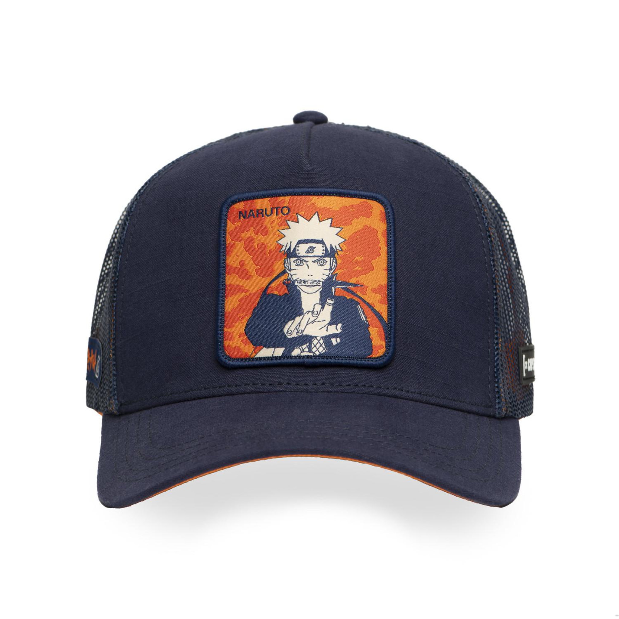 Voir la diapositive 2 : CAPSLAB Casquette trucker avec filet Naruto Shippuden Kunai