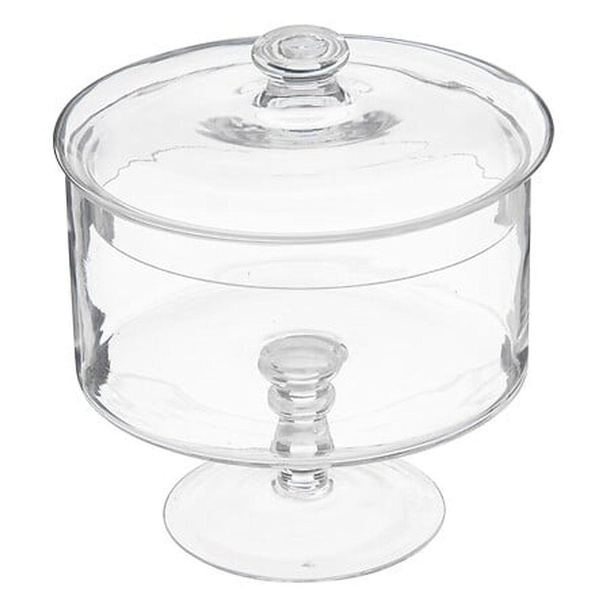 SECRET DE GOURMET Bonbonnière Gâteaux - Grand modèle - Verre