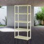 Voir la diapositive 6 : ART PLAST Étagère de rangement 5 niveaux 80x40x176 cm Beige Etagère 5 Tablettes Charge 150 kg Anti-humidité Lavable Art Plast