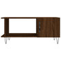 Voir la diapositive 5 : VIDAXL Table basse chene marron 90x50x40 cm bois d'ingenierie